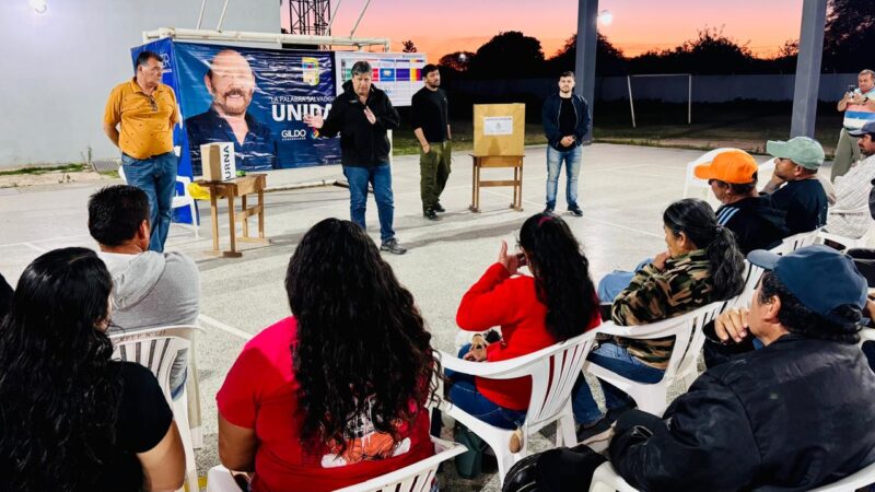 Se brindaron diversas capacitaciones sobre la BUP en Las Lomitas