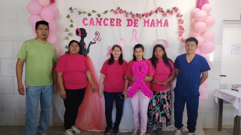 Vecinos de María Cristina participaron de una charla educativa sobre cáncer de mama