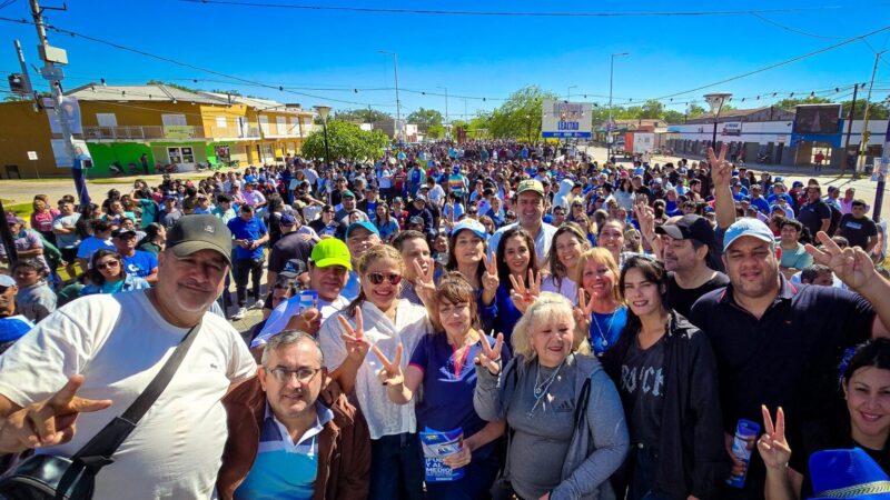 El Vicegobernador estuvo en Pirané con las candidatas del FdV