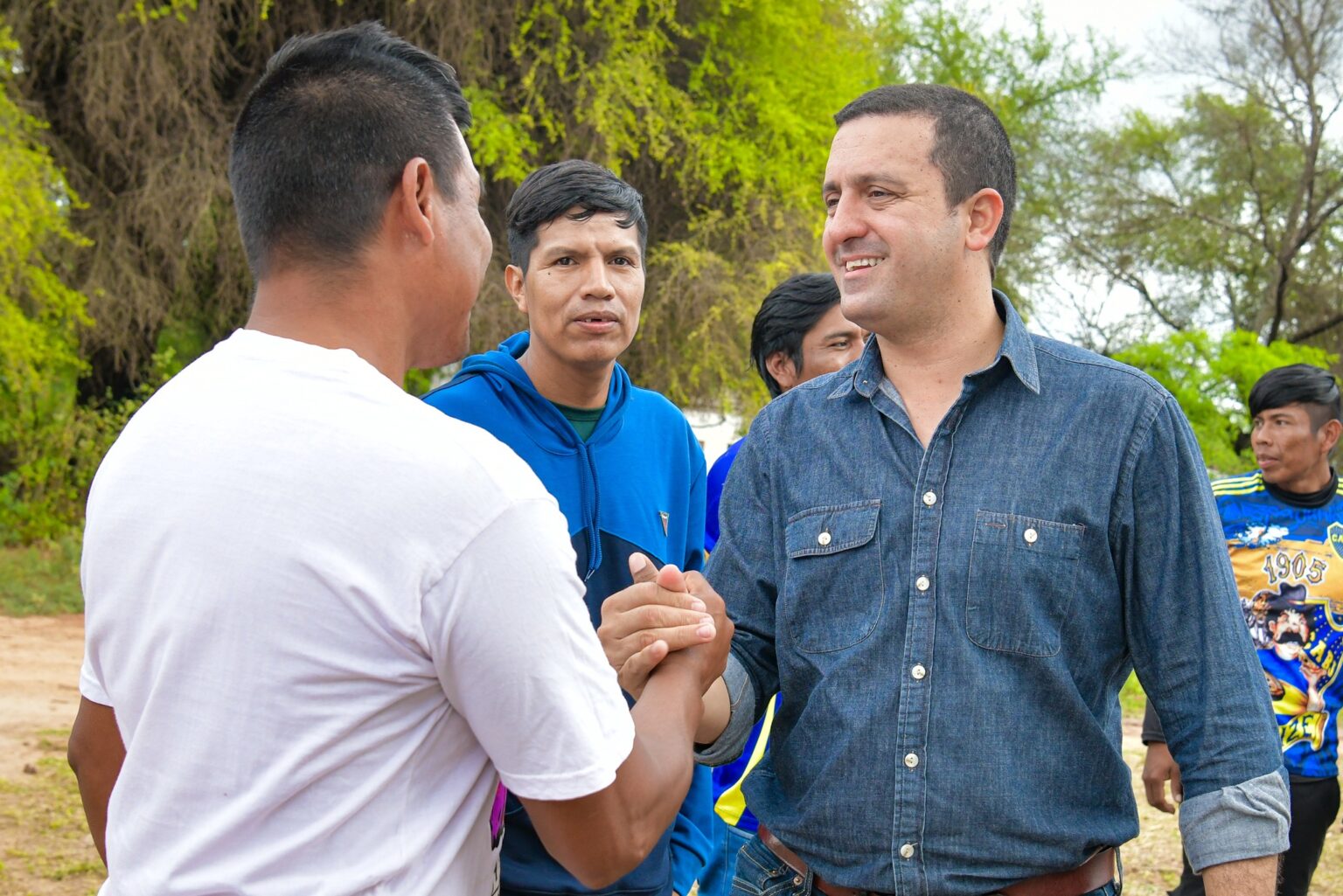 El Vicegobernador encabezó encuentros en la comunidad de Kilómetro 14