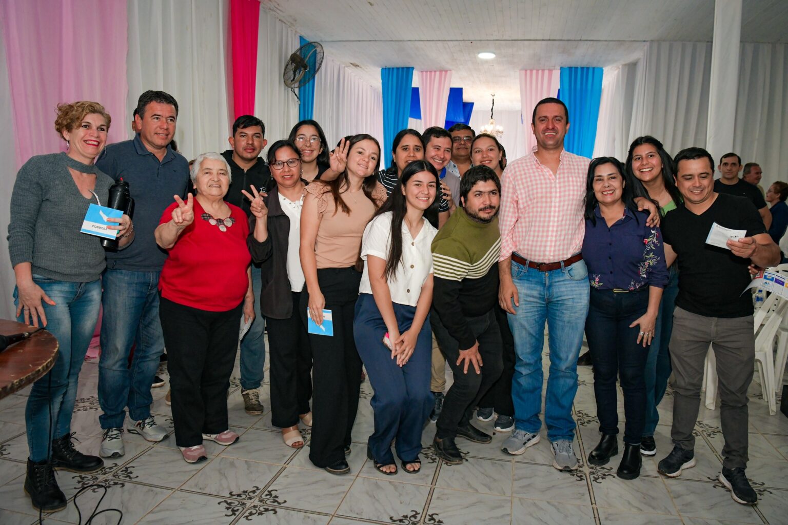 El Vicegobernador compartió encuentro con la militancia justicialista en Villafañe