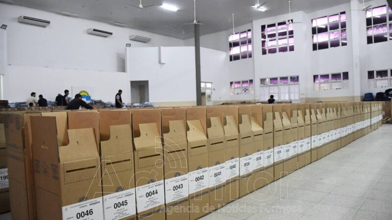 Elecciones 2025: El Juzgado Federal terminó el armado de urnas para su despliegue