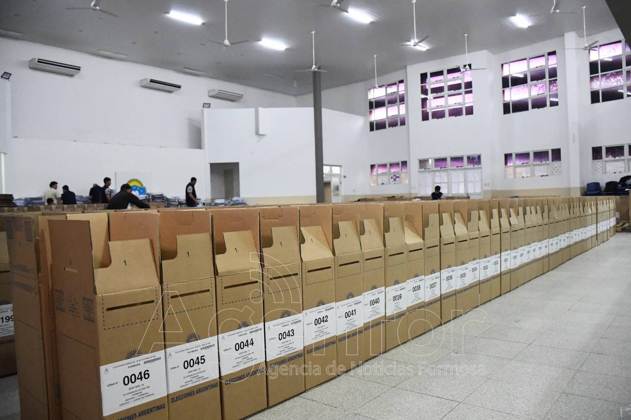 Elecciones 2025: El Juzgado Federal terminó el armado de urnas para su despliegue