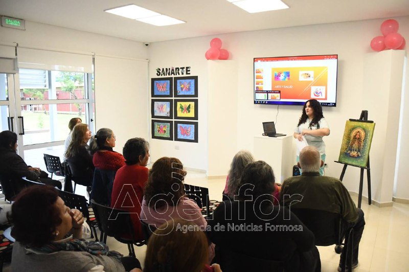 El CEMENURK desarrolló la charla “El arte y su impacto en la salud” con la presencia de tres reconocidas artistas