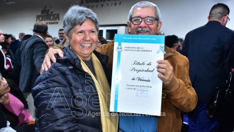 Formosa registra el primer lugar en el NEA en cuanto a propietarios de viviendas