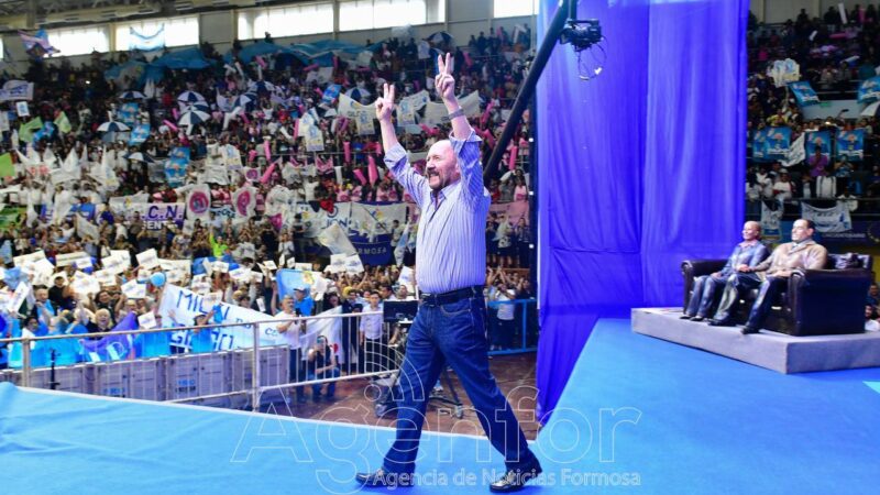 Insfrán: “El 26 vamos a demostrar que en Formosa hay Peronismo y lealtad”