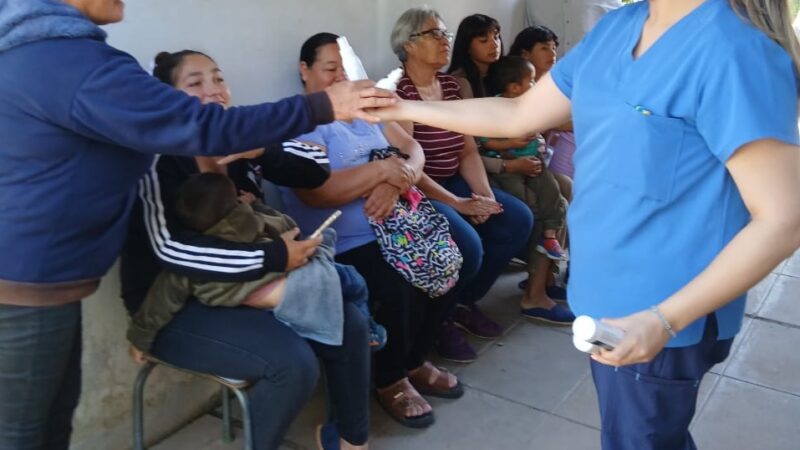 Atención primaria de la salud para los vecinos de la colonia Kilómetro 100