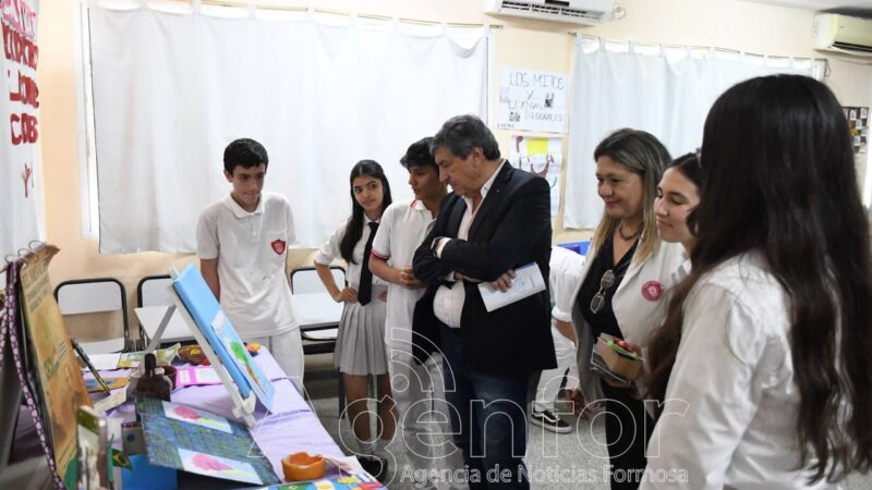 Para conmemorar el Día de la Educación Técnica, realizaron un acto y un muestreo de trabajos