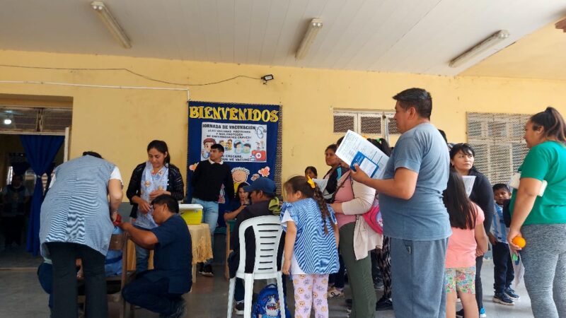 Jardineritos de Ingeniero Juárez recibieron los controles del Programa de Libretas de Salud Escolar