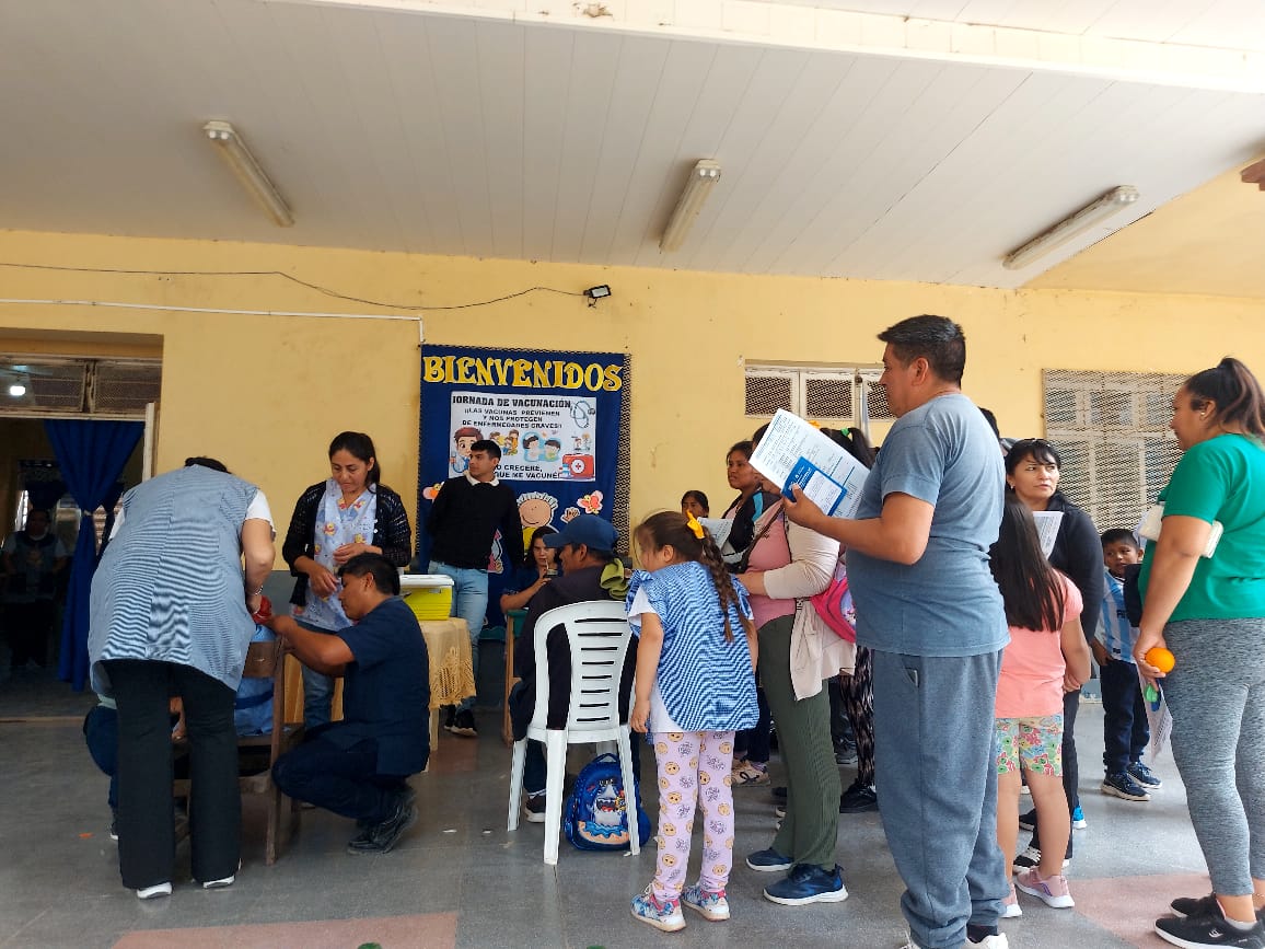 Jardineritos de Ingeniero Juárez recibieron los controles del Programa de Libretas de Salud Escolar