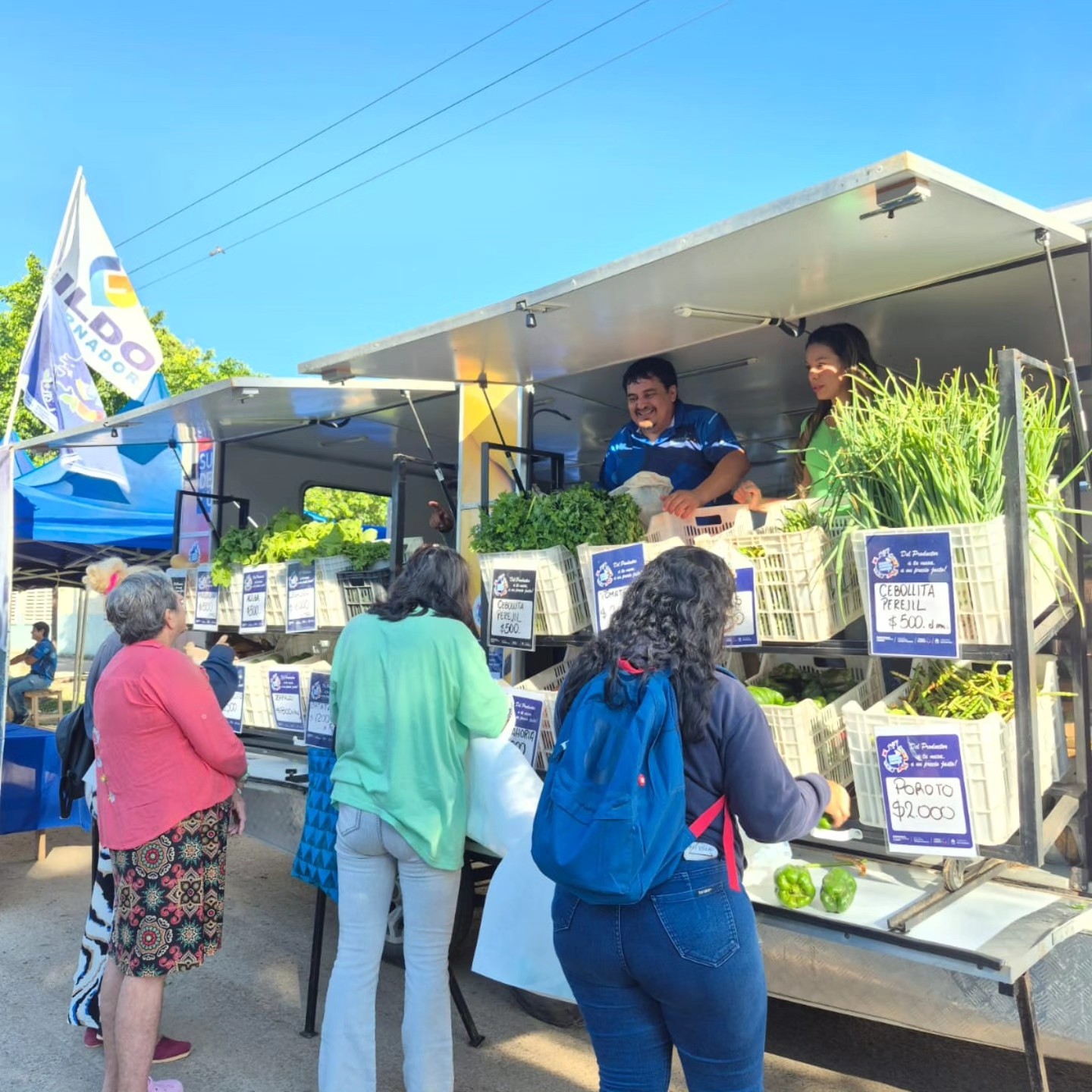 Soberanía Alimentaria Formoseña anunció el cronograma semanal con la visita al barrio San Miguel