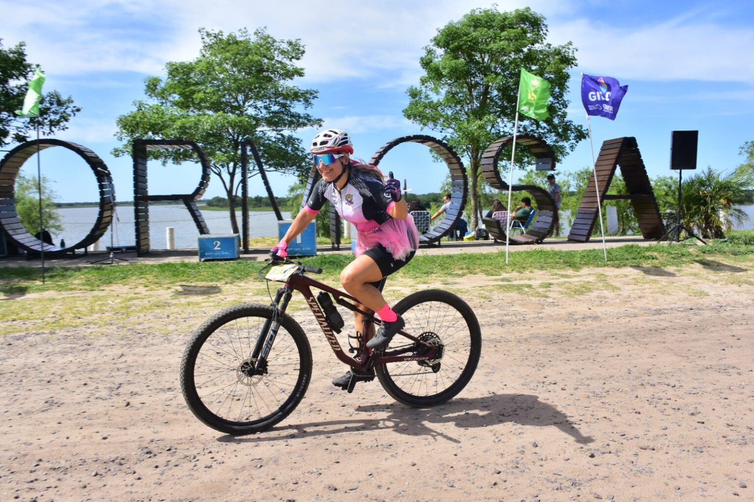 Laguna Oca fue el escenario para la gran final del campeonato formoseño de MTB