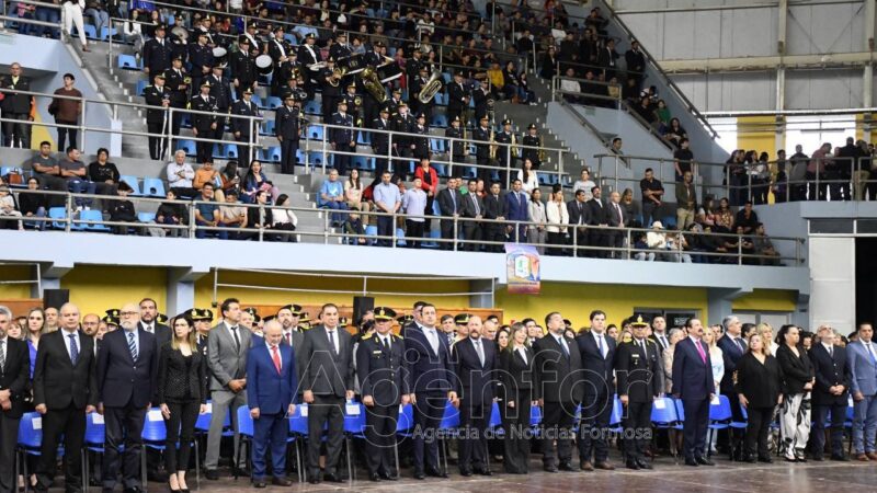 El Gobernador presidió el acto por el 65° aniversario de la Policía de Formosa