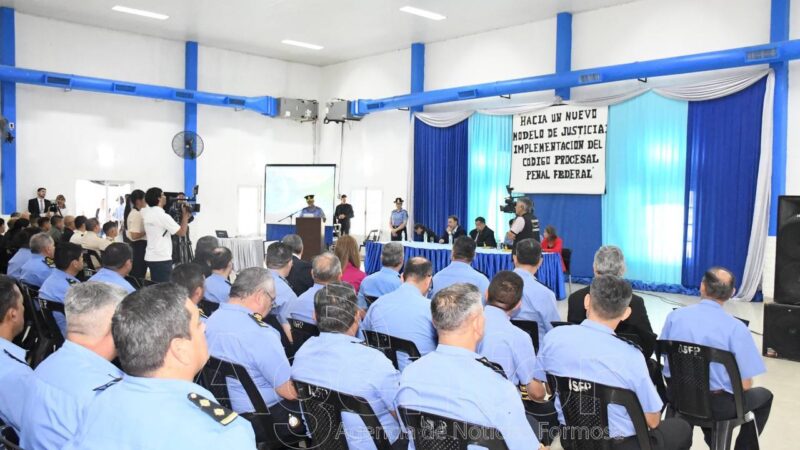 Fuerzas de seguridad se capacitaron en la implementación del Código Procesal Penal Federal