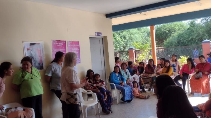 Exitoso operativo de salud integral de la mujer en comunidades del oeste provincial