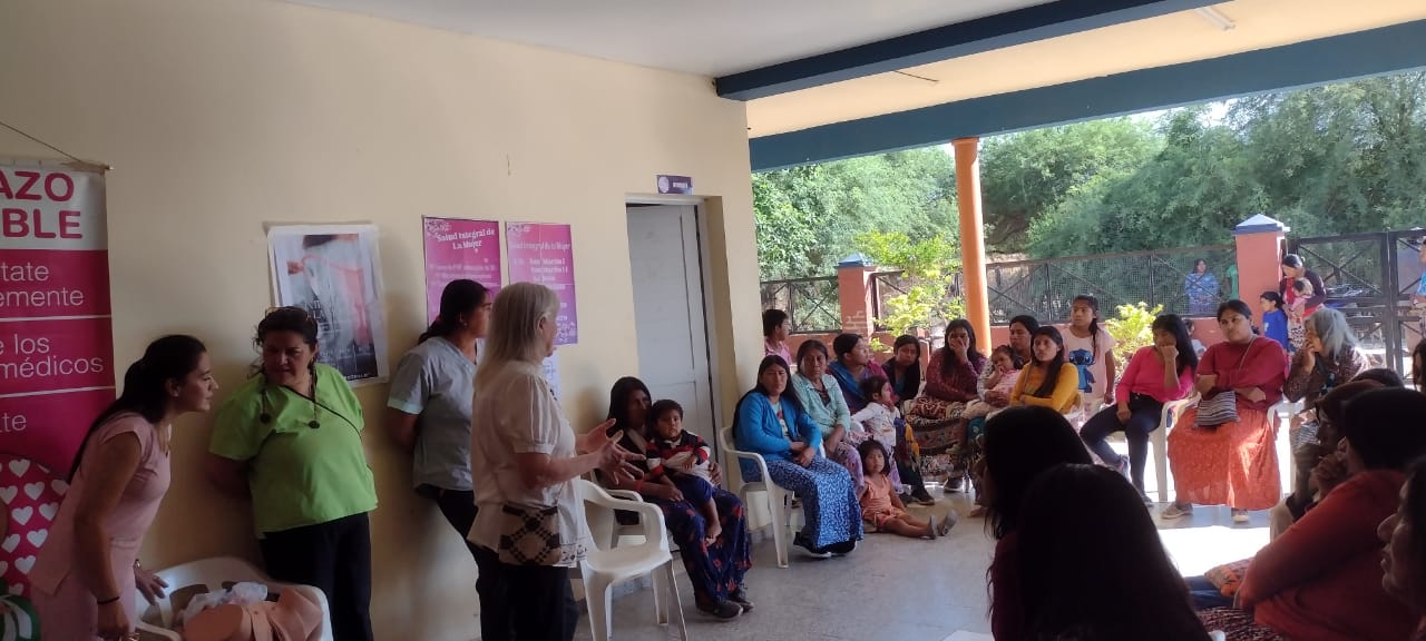 Exitoso operativo de salud integral de la mujer en comunidades del oeste provincial