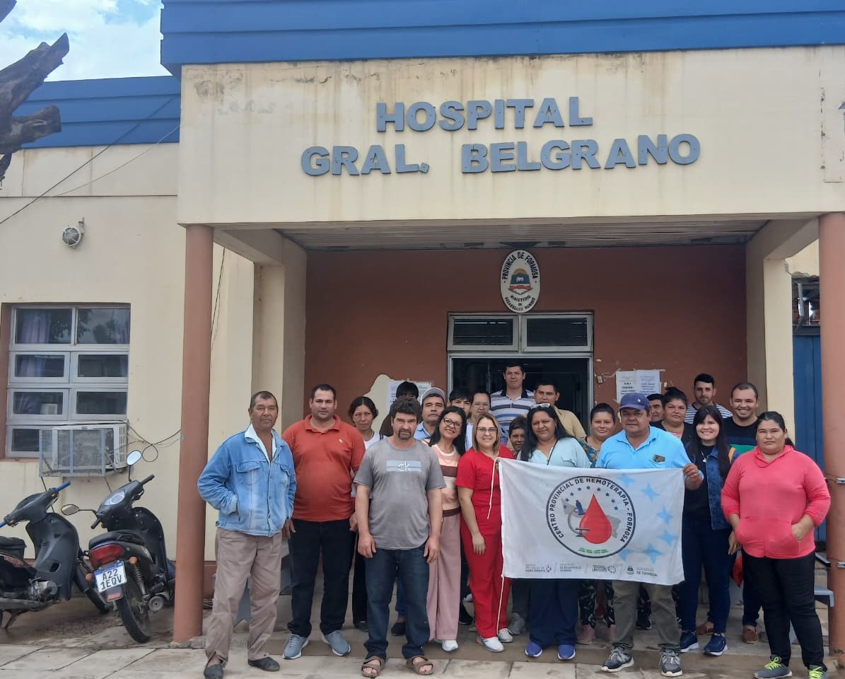 Se realizó la primera colecta de sangre en el Hospital de General Belgrano