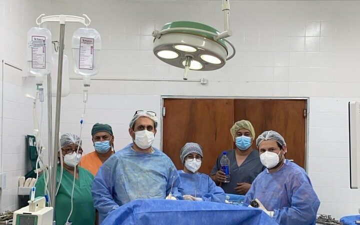 Se llevó a cabo la segunda cirugía de reemplazo total de cadera en el Hospital Distrital de Ibarreta