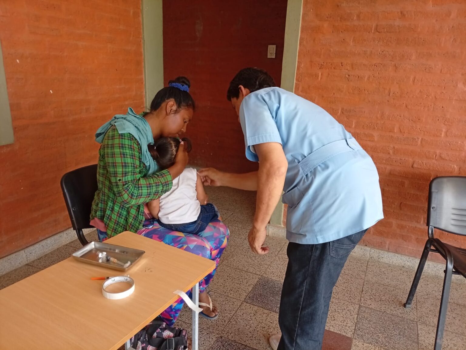 Renovaron acciones de Atención Primaria de Salud en las colonias El Retiro y Chico Dawan