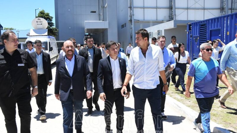 Kicillof elogió a Insfrán: “Es formidable la inversión que hizo en Formosa”