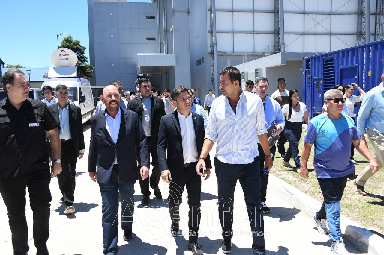 Kicillof elogió a Insfrán: “Es formidable la inversión que hizo en Formosa”