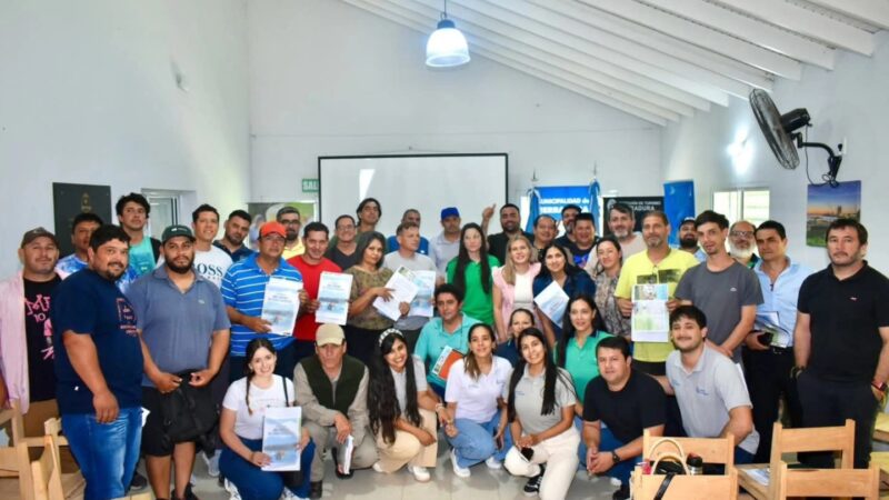 Se certificó la primera cohorte de guías turísticos de pesca deportiva en Formosa