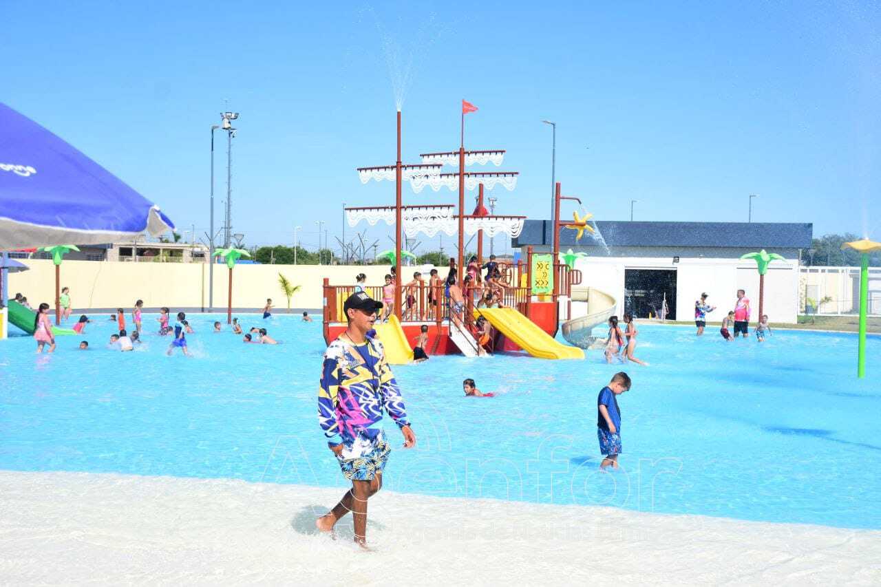 El Parque Acuático “17 de Octubre” reprogramó su apertura para este sábado y se prepara para una nueva temporada de verano