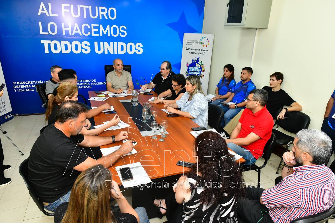 El Gobierno de Formosa y supermercadistas trabajan en el acuerdo de la “Canasta de Fin de Año”