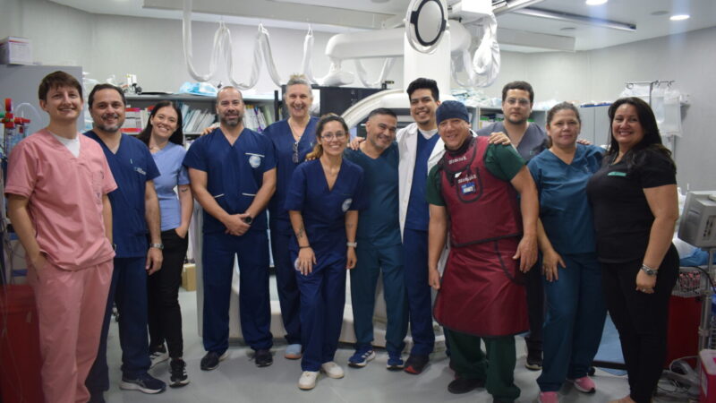 El Hospital de Alta Complejidad alcanza los 20 mil procedimientos en el Servicio de Hemodinamia y Cateterismo