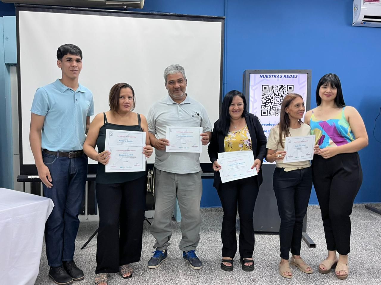 La Subsecretaría de Empleo entregó certificados en la Casa del Emprendedor