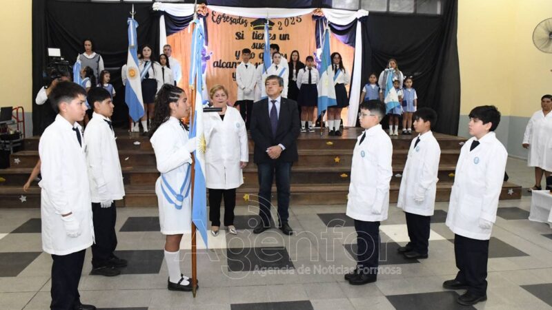 Educación cerró el ciclo lectivo 2025 con un acto en la EPEP 179