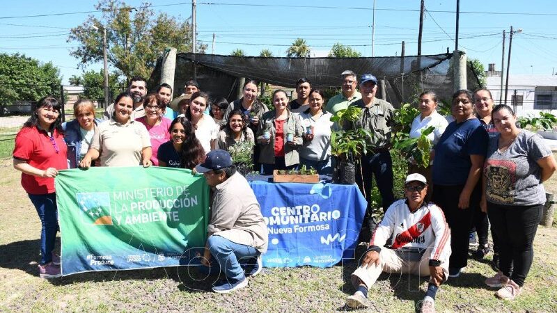 Finalizó la segunda cohorte de la capacitación de horticultura y vivero del Centro Comunitario La Nueva Formosa
