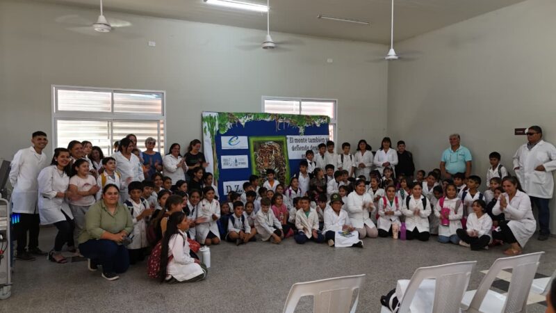 “Voces del monte en la escuela”: Formosa presentó los resultados del concurso que llegó a escuelas en áreas clave para la conservación del yaguareté