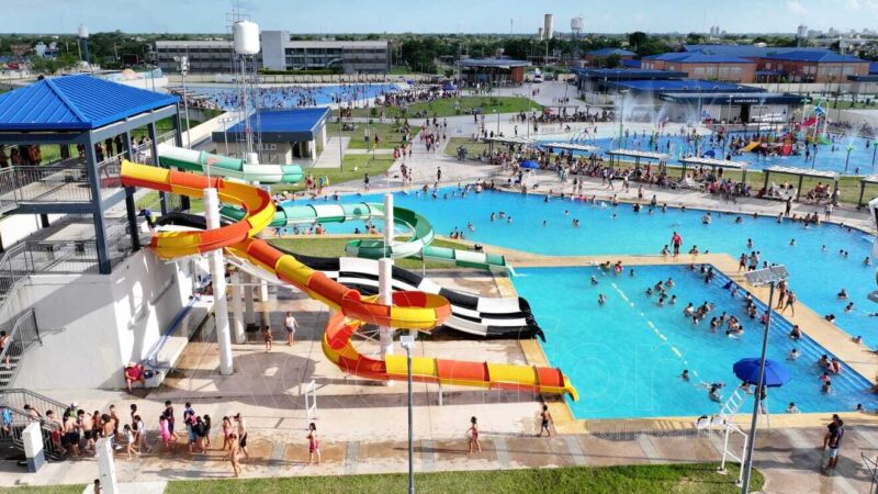 En la apertura de un nuevo módulo de colonia, destacan la imponente infraestructura del Parque