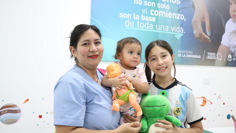 Los 37 Centros de Desarrollo Infantil siguen cuidando y acompañando a las familias durante el verano