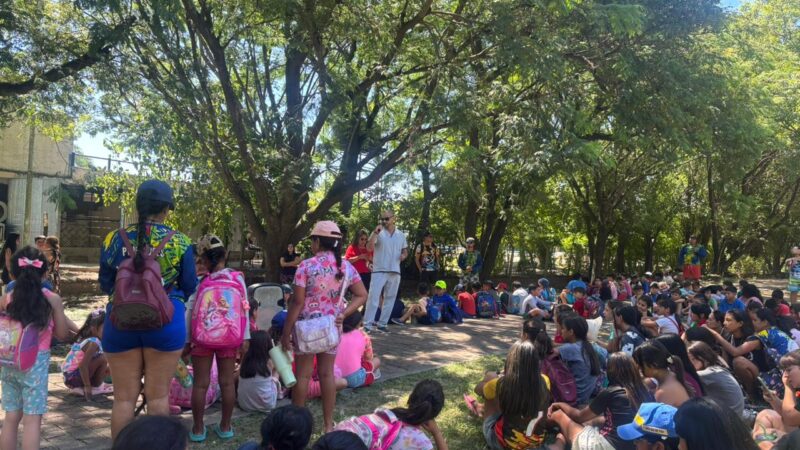 Niñas y niños que concurren a las colonias de vacaciones provinciales aprenden la importancia de alimentarse saludablemente