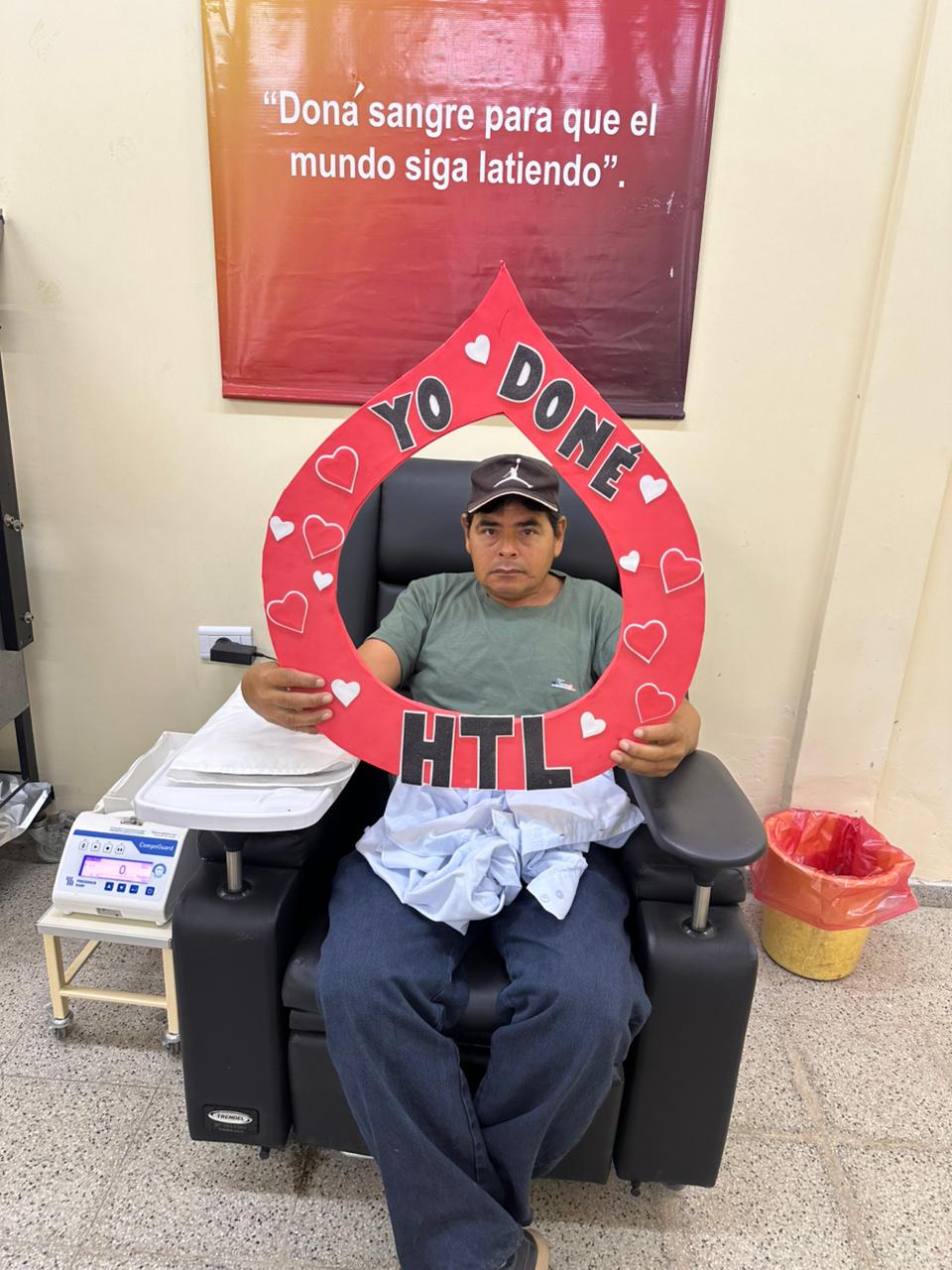 Continúan las colectas de sangre semanales en el Hospital de Tres Lagunas