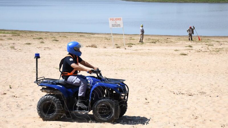 La Unidad Especial Policía Ecológica de Formosa trabaja sin descanso en esta temporada de Laguna Oca