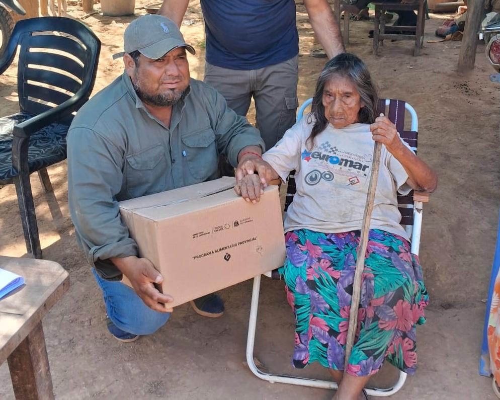 El Gobierno de Formosa fortalece la asistencia alimentaria en comunidades originarias del oeste formoseño