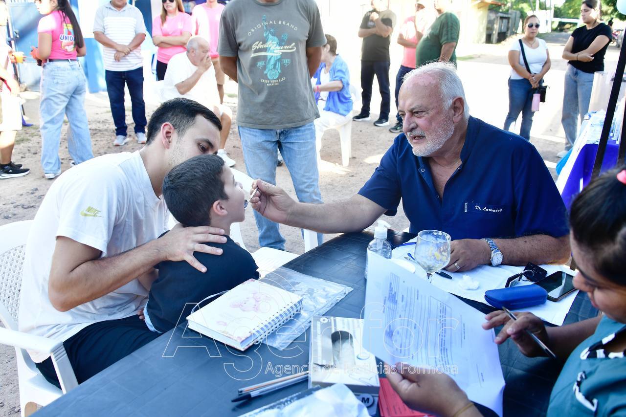 El Modelo Formoseño presente en los barrios: Masivos operativos de salud para el inicio del ciclo lectivo