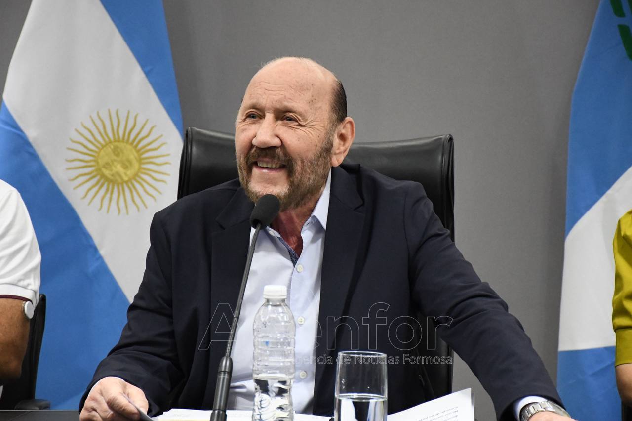 Insfrán anunció un aumento del 14% para la Administración Pública de Formosa