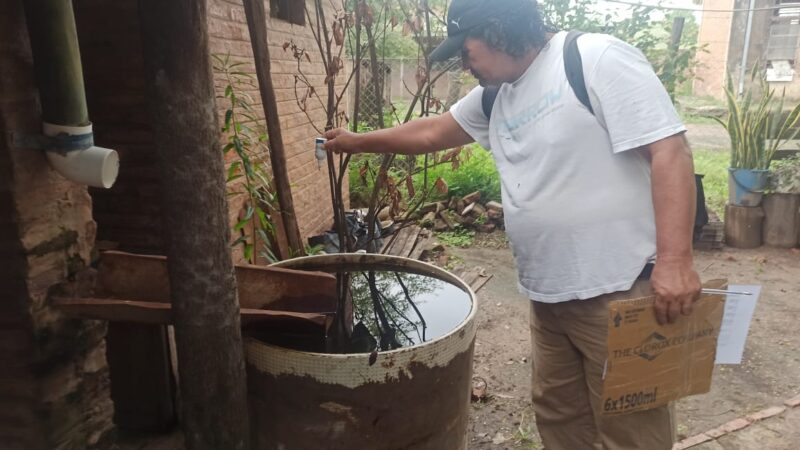 Dengue: Llaman a la comunidad a colaborar con las brigadas sanitarias y sumarse activamente a la prevención