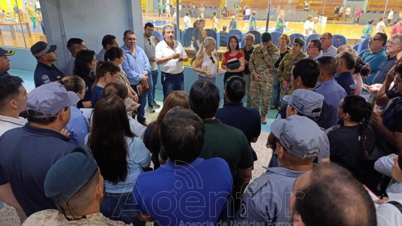 Ajustan detalles para el acto de aniversario de la fundación de Formosa en el Estadio Cincuentenario