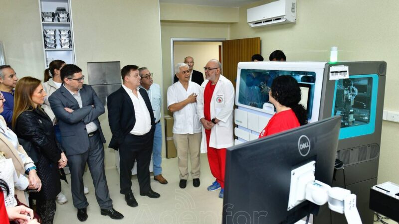 Cambra destacó el trabajo de la Red Provincial de Hemoterapia: “Fortalece nuestro sistema de salud”