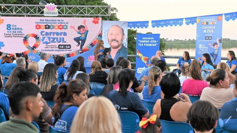 Se realizó la presentación de la “Carrera Azul”