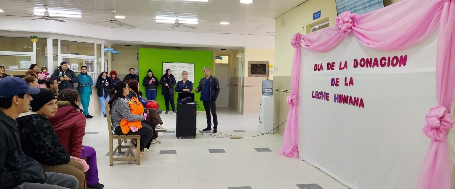 El centro de salud “El Pucú” conmemoró el Día Mundial de la Donación de Leche Humana