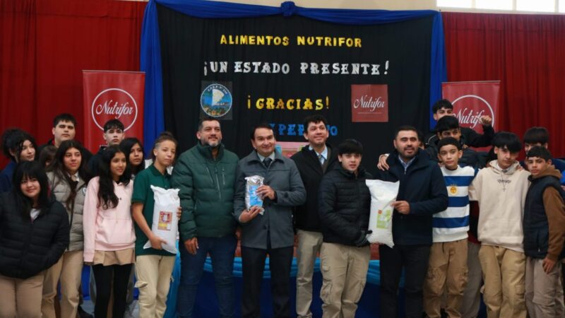 Inició la entrega de una nueva partida de productos Nutrifor en escuelas de la ciudad de Formosa