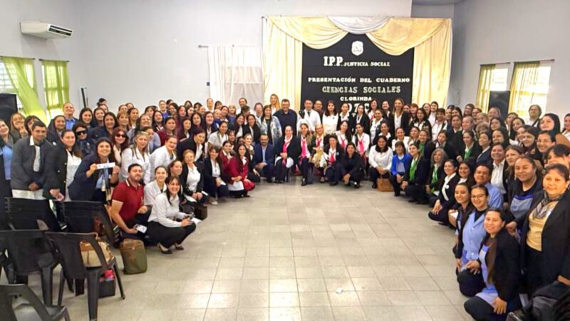El IPP presentó los cuadernos de Ciencias Sociales Formosa en Clorinda