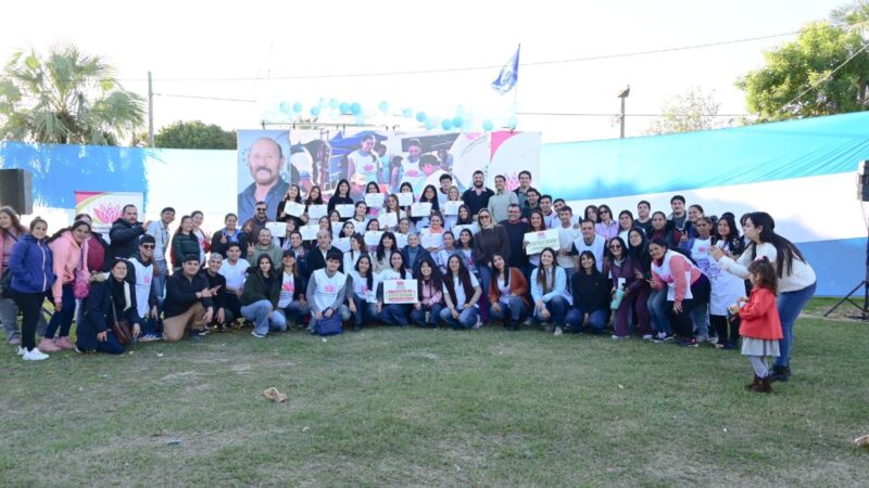 Tarde de kermesse y juegos comunitarios para las familias del barrio Antenor Gauna