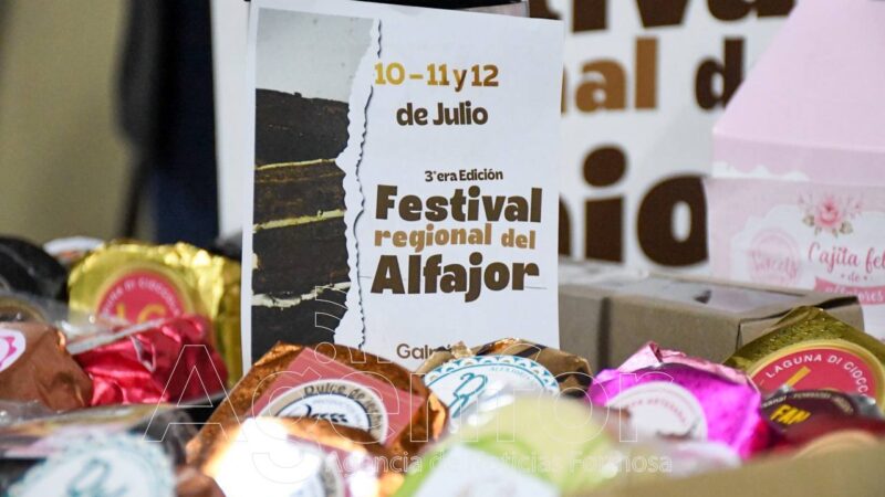 Se realizó el lanzamiento oficial de la tercera edición del Festival Regional del Alfajor